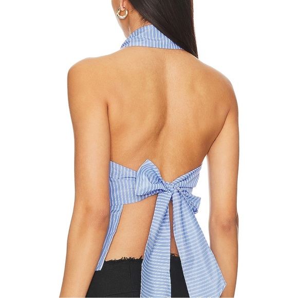 More to Come Lisseth Open Back Top - Picture 1 of 4
